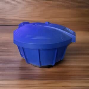 Prepology Microwave Pressure Cooker 4 QT Royal Blue Complete